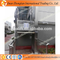 Small home elevator stainless steel materials vertical man lift with small area